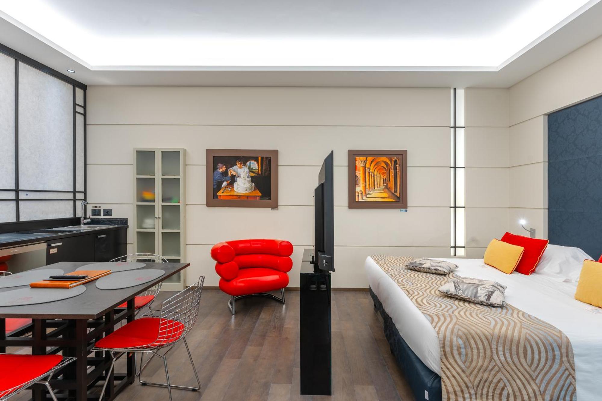 Art Hotel Commercianti Болонья Экстерьер фото