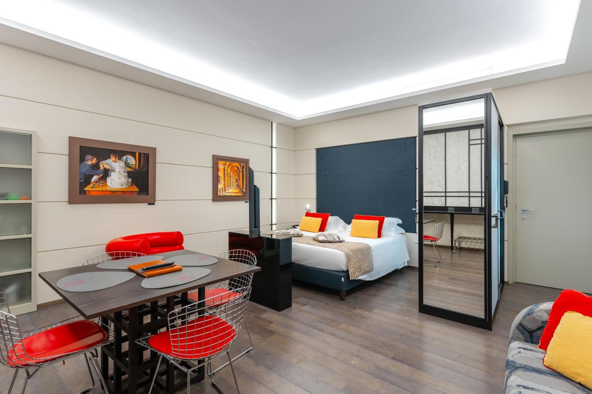 Art Hotel Commercianti Болонья Экстерьер фото