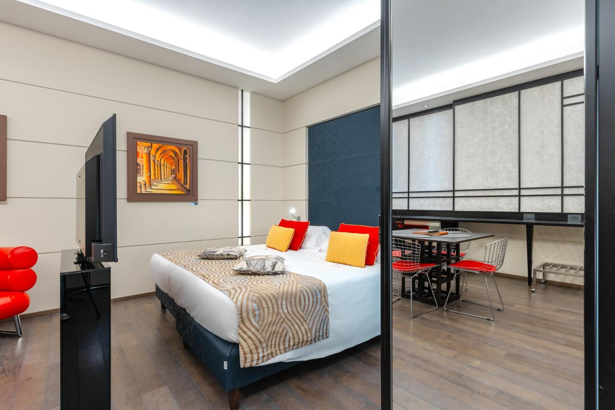 Art Hotel Commercianti Болонья Экстерьер фото